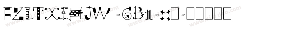 FZLTXIHJW -GB1-0◆字体转换